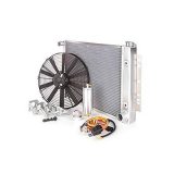 Be Cool Factory Fit Modules 82313 Power Cooling Modules, Exact Fit, Aluminum, Natural, Chevy, GMC, SUV, Van, Pickup, Kit thumbnail 1