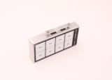 ARC Flat Touch Switch Panels 4000D Panel, Touch, Dash Mount, 4-switch, Aluminum, Natural, Kit thumbnail 4
