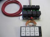 ARC Flat Touch Switch Panels 4000D Panel, Touch, Dash Mount, 4-switch, Aluminum, Natural, Kit thumbnail 5