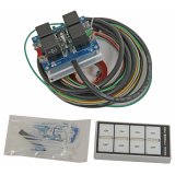 ARC Flat Touch Switch Panels 4000D Panel, Touch, Dash Mount, 4-switch, Aluminum, Natural, Kit thumbnail 6