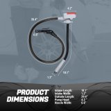 Tera Pump 2.7 GPM Battery-Powered Pumps TRFA01 Fluid Transfer Pumps, Electric, Pump, Plastic, Requires Four AA Batteries, Each thumbnail 8