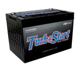 850 CCA TurboStart 12 V Lightweight AGM Series Performance Battery S12V3465 BCI Group 34 Battery, 12V Deep Cycle Starting 1000 CA at 32F 135 min Rsv Cap 3300 Max Amps thumbnail 1