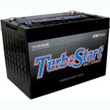 850 CCA TurboStart 12 V Lightweight AGM Series Performance Battery S12V3465 BCI Group 34 Battery, 12V Deep Cycle Starting 1000 CA at 32F 135 min Rsv Cap 3300 Max Amps thumbnail 2