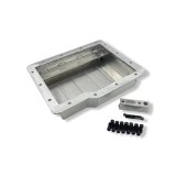 Stef's Transmission Pans 4005 Pan, Deep, Aluminum, Natural, GM, Powerglide, Kit thumbnail 1