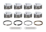 Diamond Pistons Race Series 21563-RS-8 LS2K - 2000HP Rated - 2618 Material - Inboard Design - Coated Skirts - Includes H13 Pins and AP Rings thumbnail 2