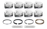 Diamond Pistons Race Series 21565-RS-8 LS2K - 2000HP Rated - 2618 Material - Inboard Design - Coated Skirts - Includes H13 Pins and AP Rings thumbnail 2