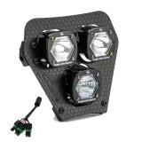 Baja Designs 24-25 KTM EXC-F Triple S1 Hydra (D/C) LED Headlight Kit w/ Hi-Low Harness - Clear thumbnail 1