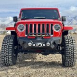 Rock Slide Jeep Wrangler JL & Gladiator JT Appalachian Steel Mid Stubby Bumper w/ Winch Plate thumbnail 2