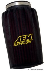 AEM Air Filter Wrap 6 in Base 5 1/4 in Top 9 in Tall thumbnail 2