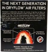 AEM Dryflow Air Filter Conical 5.5in Base OD x 4.75in Top OD x 5in Height thumbnail 9