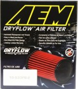 AEM 5.5in Base OD x 4.75in Top OD x 5in Height Conical Dryflow Air Filter thumbnail 6