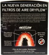 AEM 5.5in Base OD x 4.75in Top OD x 5in Height Conical Dryflow Air Filter thumbnail 7