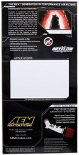 AEM 98-10 Mercedes C/CLK/E/GL/ML/R/S/SL Class Dryflow Panel Air Filter thumbnail 8
