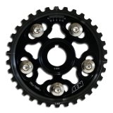AEM 90-91 Acura Interga RS LS GS & GSR/ 99-00 Honda Civic Si Black Tru-Time Cam Gear thumbnail 1
