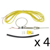AEM Single K-Type Thermocouple Kit - 4 Pack thumbnail 2
