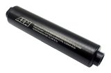 AEM Universal High Flow -10 AN Inline Black Fuel Filter thumbnail 2