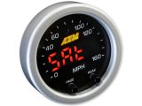 AEM X-Series 0-160 MPH Black Bezel w/ Black Face GPS Speedometer Gauge thumbnail 9