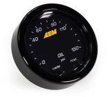 AEM X-Series 0-150 Oil Pressure Gauge Kit thumbnail 3