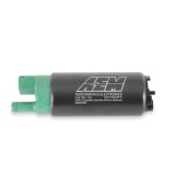 AEM 400 LPH E85 Compatible Fuel Pump Kit - Single Barb - Ethanol Compatible thumbnail 1