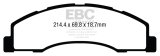 EBC 08+ Ford Econoline E150 4.6 Yellowstuff Front Brake Pads thumbnail 6