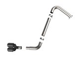 AFE Power Exhaust Systems 49-37045-C Takeda 3 IN 304 Stainless Steel Axle-Back w/ Carbon Fiber Tip Hyundai Elantra N Line 21-25 L4-1.6L (t) thumbnail 5