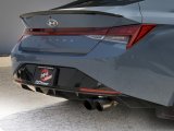 AFE Power Exhaust Systems 49-37045-C Takeda 3 IN 304 Stainless Steel Axle-Back w/ Carbon Fiber Tip Hyundai Elantra N Line 21-25 L4-1.6L (t) thumbnail 6