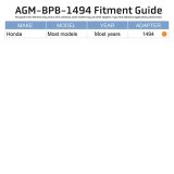 AGM Products Master Cylinder Reservoir Covers AGM-BPB-1494 Brake Cap - Honda thumbnail 4