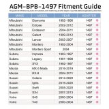 AGM Products Master Cylinder Reservoir Covers AGM-BPB-1497 Brake Cap - Mazda / Mitsubishi / Subaru / Suzuki / Volvo thumbnail 4