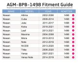 AGM Products Master Cylinder Reservoir Covers AGM-BPB-1498 Brake Cap - Nissan thumbnail 4