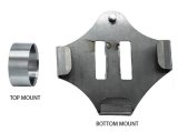 AGM Products Universal Weld-On Chassis Mounts AGM-EJA-2020 Jack Mount, Weld-On, Mount, Pair thumbnail 3