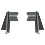 AGM Products Universal Weld-On Chassis Mounts AGM-EJA-2023 Jack Mount, Weld-On, Mount, Electric jack, Pair thumbnail 3
