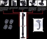 AGM Products Universal Jack Hooks AGM-EJA-2024 Mount, Hook, Chassis Tube, Steel, Natural, Each thumbnail 5