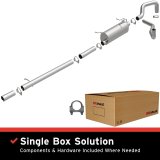 BRExhaust Direct-Fit Exhaust Systems for 1999-2004 F-250 SUPER DUTY, F-350 DUTY - 106-0007 Systems, Direct-Fit, Cat-back, Single, Steel, Aluminized, Side Exit, Ford, Kit thumbnail 1
