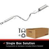 BRExhaust Direct-Fit Exhaust Systems for 2003-2004 ION - 106-0202 Systems, Direct-Fit, Cat-back, Single, Steel, Aluminized, Rear Exit, Saturn, Kit thumbnail 3