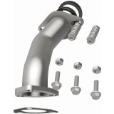 BRExhaust Direct-Fit Intermediate Pipes for 2009-2011 TRIBUTE, MARINER, 2009-2012 ESCAPE - 107-0021 Exhaust Pipes, Pipes, Stainless Steel, Natural, 2.250 in. O.D., Ford, Mazda, Mercury, Each thumbnail 1