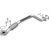 BRExhaust Direct-Fit Intermediate Pipes for 2004-2008 AVEO, 2007 AVEO5 - 107-0055 Exhaust Pipes, Pipes, Stainless Steel, Natural, 2.000 in. O.D., Chevrolet, Pontiac, Suzuki, Each thumbnail 1