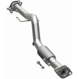 BRExhaust Direct-Fit Intermediate Pipes for 2006-2011 ACCENT, RIO, RIO5 - 107-0091 Exhaust Pipes, Pipes, Stainless Steel, Natural, 2.000 in. O.D., Hyundai, Kia, Each thumbnail 1