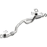 BRExhaust Direct-Fit Intermediate Pipes 107-0110 Exhaust Pipes, Pipes, Stainless Steel, Natural, 2.000 in. O.D., Buick, Chevrolet, GMC, Saturn, Each thumbnail 1