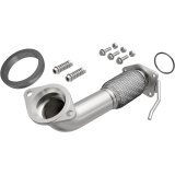 BRExhaust Direct-Fit Intermediate Pipes for 2008-2012 ACCORD, 2009-2014 TSX - 107-0135 Exhaust Pipes, Pipes, Stainless Steel, Natural, 2.000 in. O.D., use on Acura®, use on Honda®, Each thumbnail 1