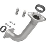 BRExhaust Direct-Fit Intermediate Pipes 107-0151 Exhaust Pipes, Pipes, Stainless Steel, Natural, 2.250 in. O.D., Chevrolet, Geo, Suzuki, Each thumbnail 1