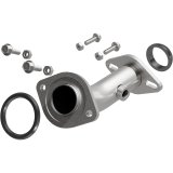 BRExhaust Direct-Fit Intermediate Pipes for 1998-2000 RAV4 - 107-0157 Exhaust Pipes, Pipes, Stainless Steel, Natural, 2.000 in. O.D., Toyota, 2.0L, Each thumbnail 1