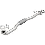 BRExhaust Direct-Fit Intermediate Pipes for 2005-2010 SPORTAGE, 2005-2008 TUCSON - 107-0201 Exhaust Pipes, Pipes, Stainless Steel, Natural, Hyundai, Kia, Each thumbnail 1