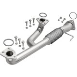 BRExhaust Direct-Fit Intermediate Pipes for 2011-2013 ODYSSEY - 107-0263 Exhaust Pipes, Pipes, Stainless Steel, Natural, use on Honda®, 3.5L, Each thumbnail 1