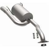 BRExhaust - Exhaust Pipes, Intermediate Pipes for 2009-2013 FIT 108-0011 Direct-Fit Rear Muffler Kit thumbnail 2