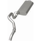 BRExhaust Direct-Fit Exhaust Systems for 2002-2007 LIBERTY - 116-0012 Systems, Direct-Fit, Replacement, OEM Style, Cat-Back, Bolt-On, Stainless Steel, Natural Finish, with Hangers, Hardware, Jeep, Kit thumbnail 3