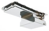 Hamburger's Performance Street LS Swap Oil Pans 0174 Pans, SWAP OIL PAN WITH 90 DEGREE FITTINGS CHROME thumbnail 1