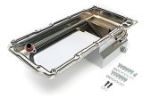Hamburger's Performance Street LS Swap Oil Pans 0174 Pans, SWAP OIL PAN WITH 90 DEGREE FITTINGS CHROME thumbnail 2
