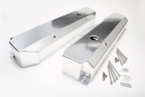 Hamburger's Performance Fabricated Aluminum Valve Covers 1052 Covers, Tall, Fabricated, Aluminum, Polished, Mopar, Big Block, Pair thumbnail 1