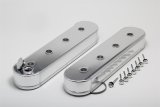 Hamburger's Performance Fabricated Aluminum Valve Covers 1123 Covers, Tall, Centerbolt, Fabricated, Aluminum, Natural, No Coil Mounting Provision, Chevy, LS, Pair thumbnail 1