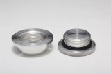 Hamburger's Performance Oil Fill Cap Kits 1131 Engine Filler Caps, Kits, Screw-in, Round, Aluminum, Natural, Kit thumbnail 2